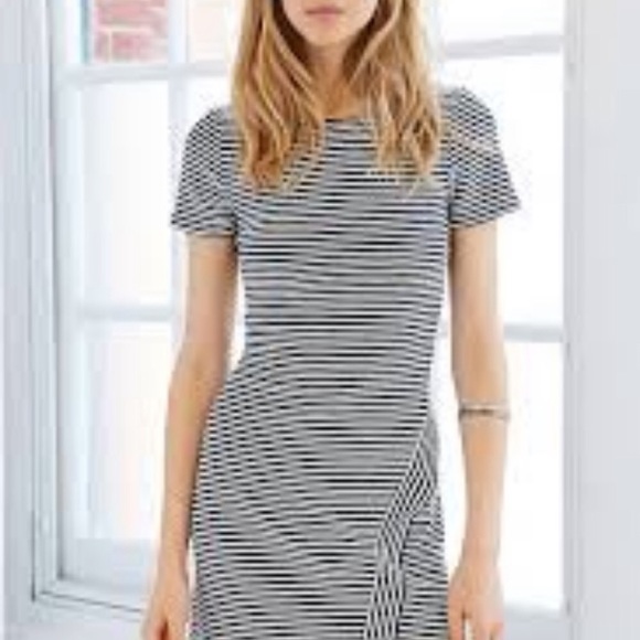UO Silence + Noise Striped Bodycon Dress - Picture 2 of 7